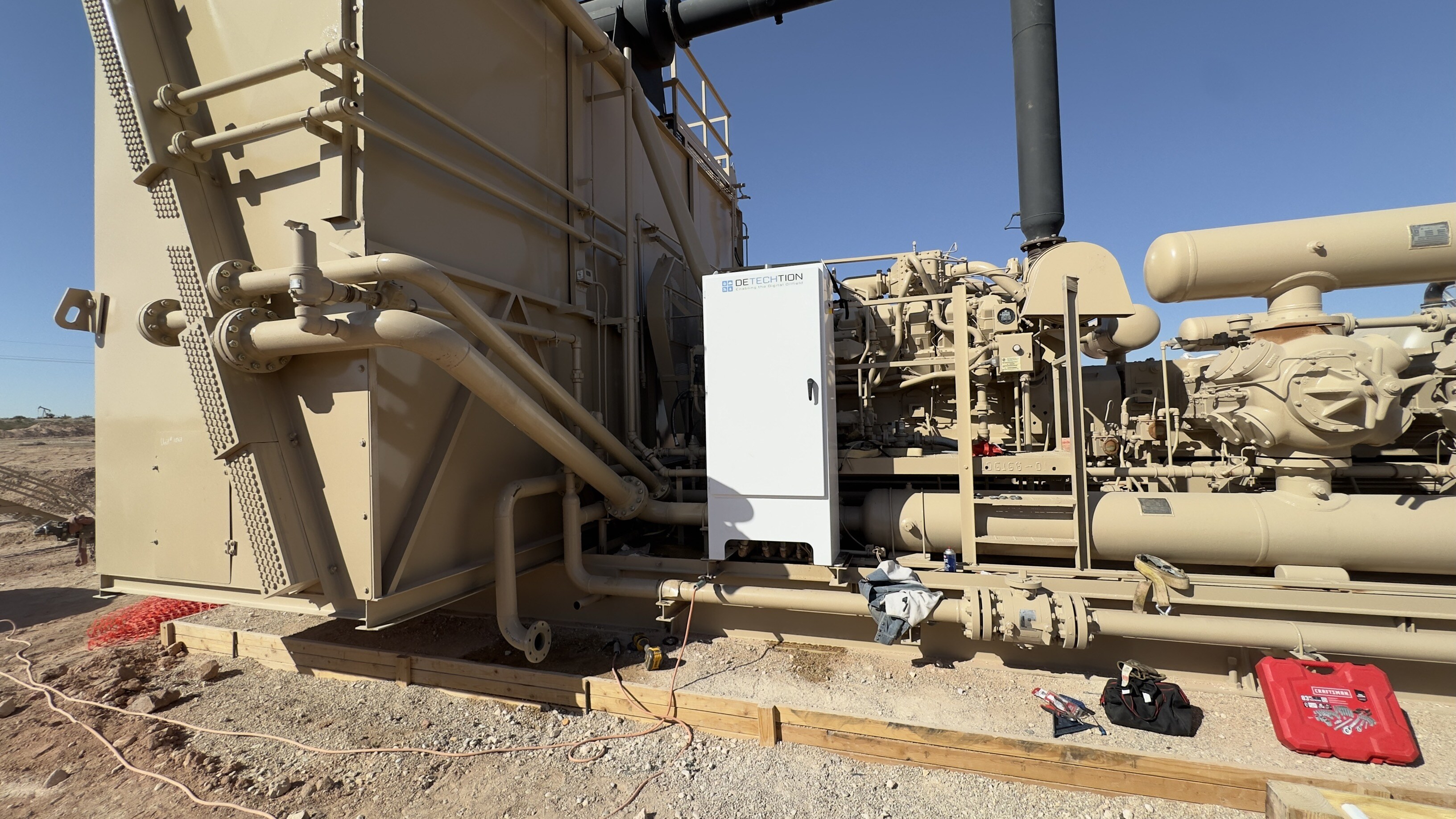 Longfellow Energy Upgrades to the Detechtion Compressor Control Panel